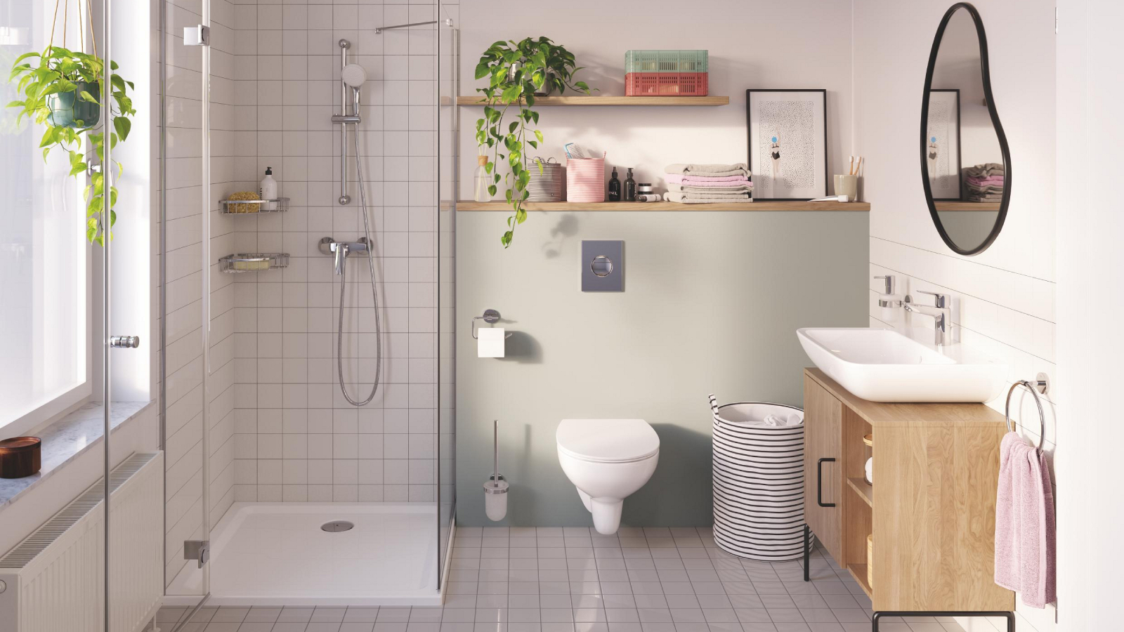 Paroi de douche transparente : un choix élégant pour votre intérieur