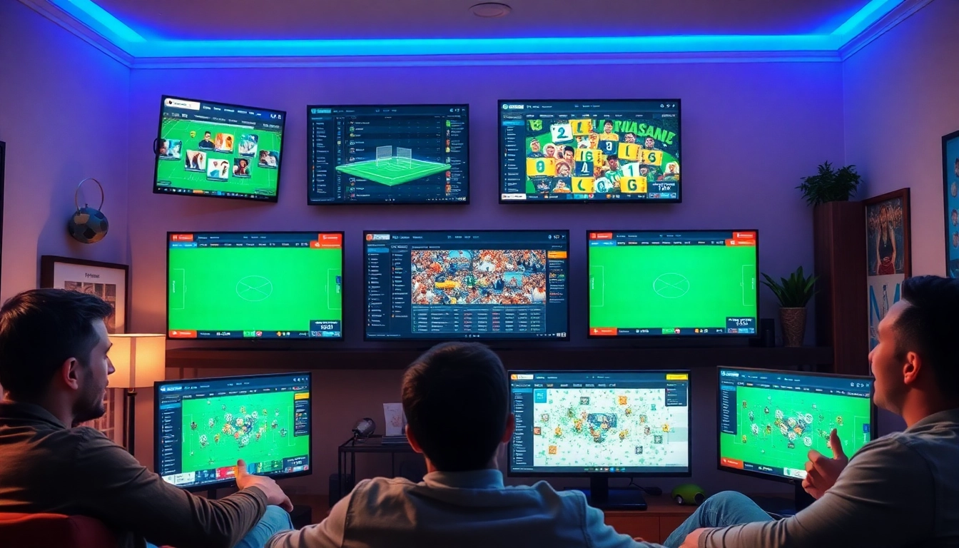 Visual representation of meilleurs site de paris sportifs with engaging layout and lively atmosphere.