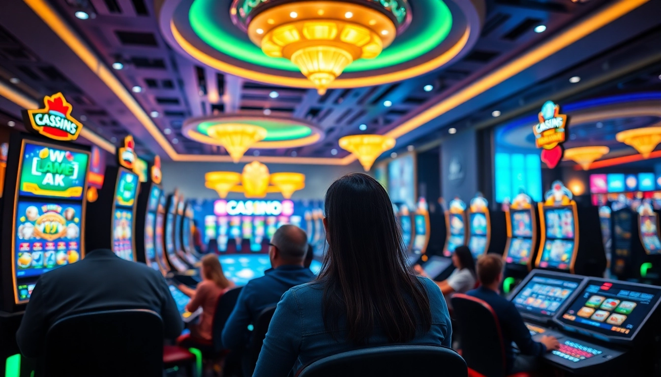 Découvrir les tendances du site casino en ligne 2026 avec des joueurs captivés par les jeux modernes.